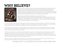 WHY BELIEVE?